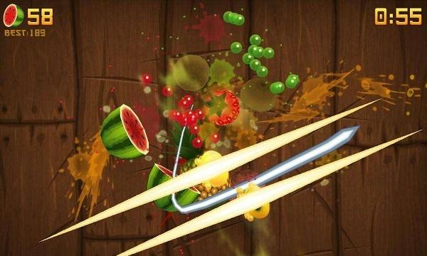 fruit ninja水果忍者安卓正版下载,切水果游戏,水果忍者