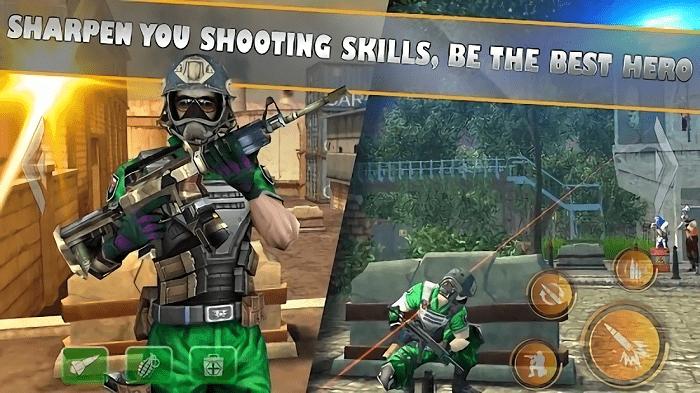 第一战区的战斗游戏(WAR ZONE: Battle Game)下载,第一战区的战斗,射击游戏,战争游戏
